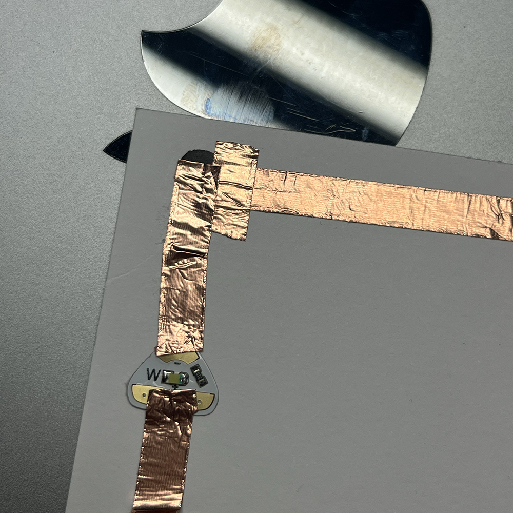 Making test of low voltage electricity by having graphite close in detail.